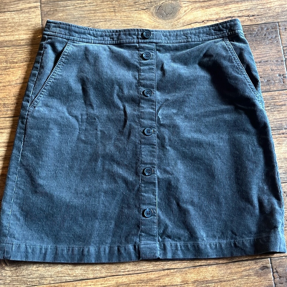 J.Crew Corduroy Mini Skirt, Size 12